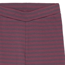 Birkholm Brede Rib Bukser Tulipan Lilla & Bordeaux Lilla
